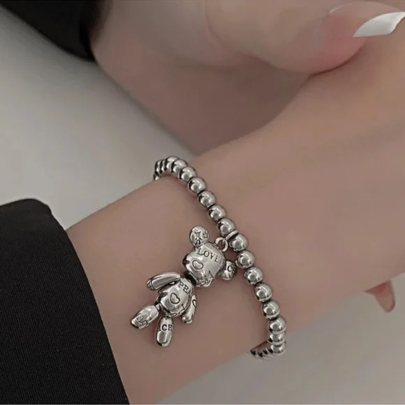 Teddy Beaded Bracelet